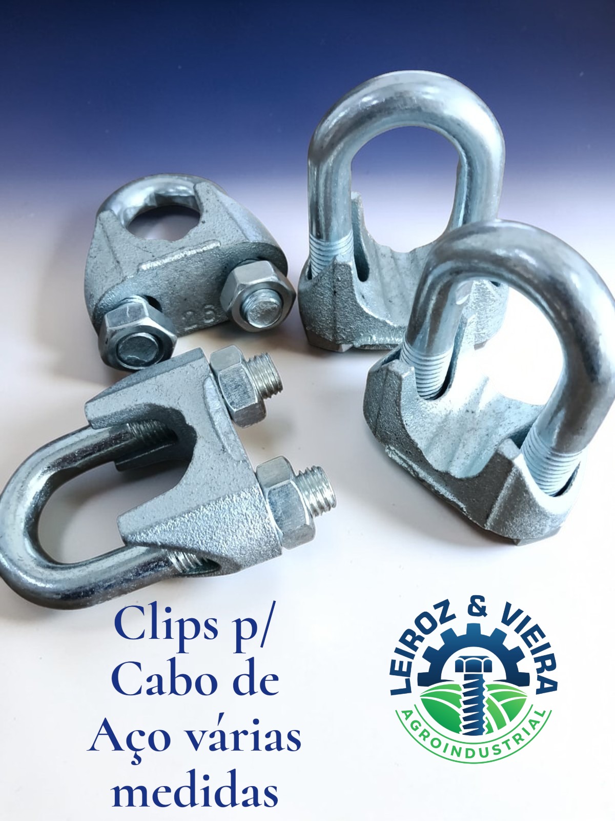 Clips p/ Cabo de a&ccedil;o