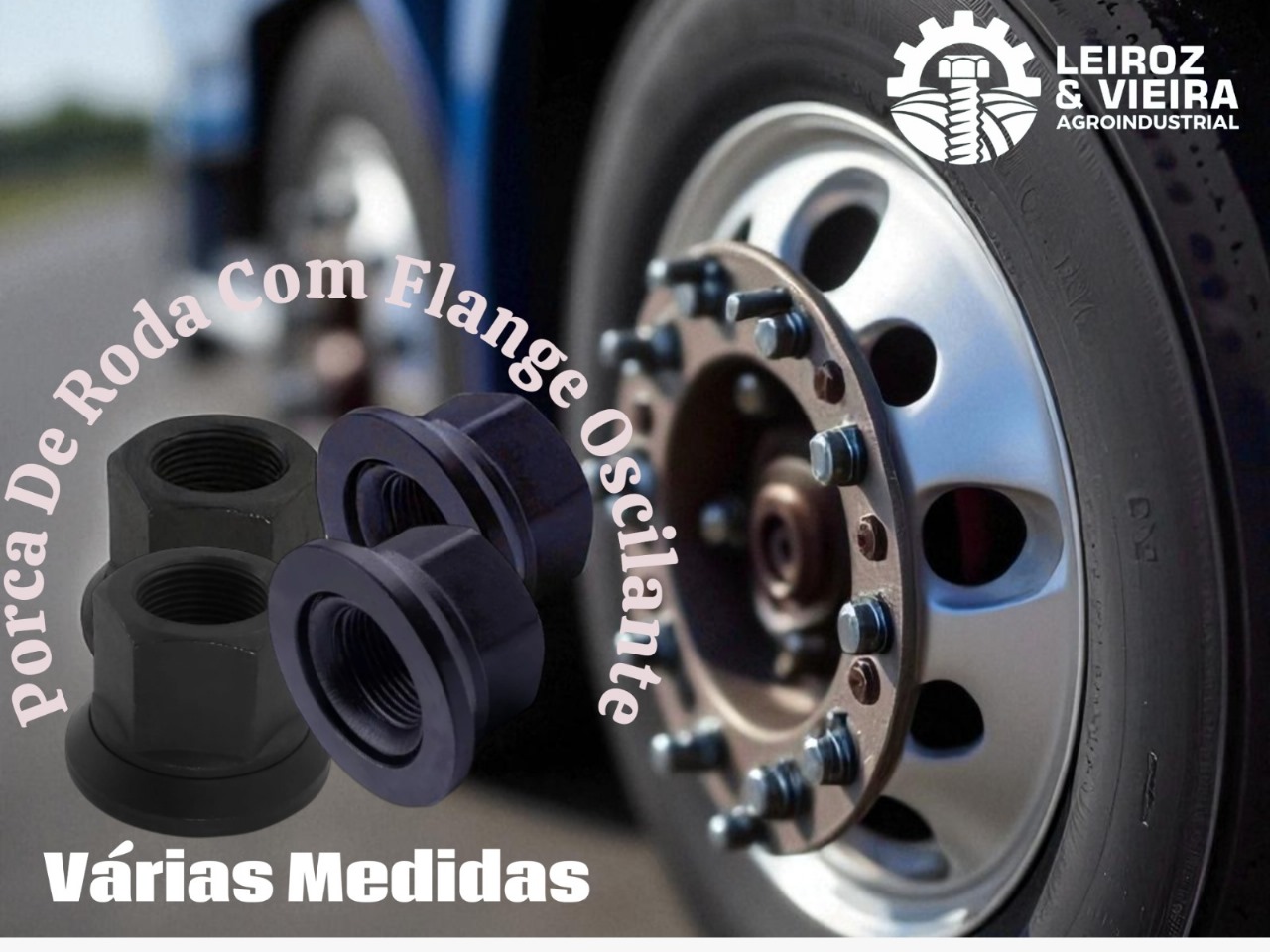 Parafusos e porcas de roda